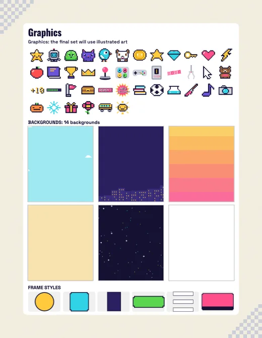 Arcade style guide, page 2