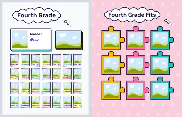 Big Ideas template, pages 20 and 21