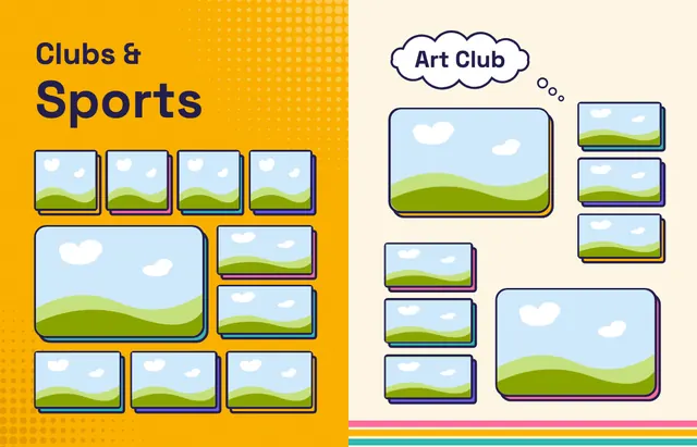 Big Ideas template, pages 38 and 39