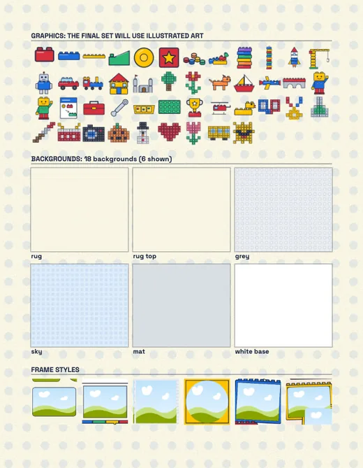Building Blocks style guide, page 2