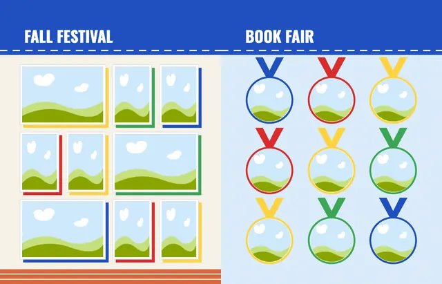Field Day template, pages 26 and 27