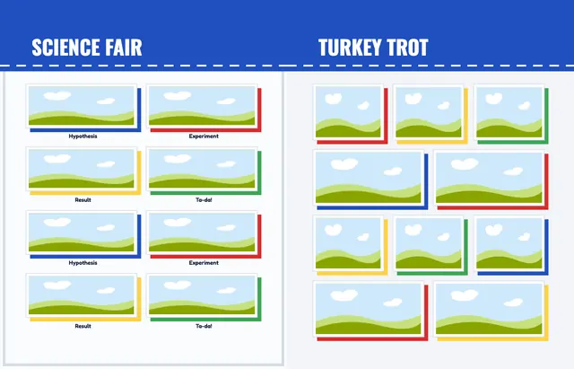 Field Day template, pages 28 and 29