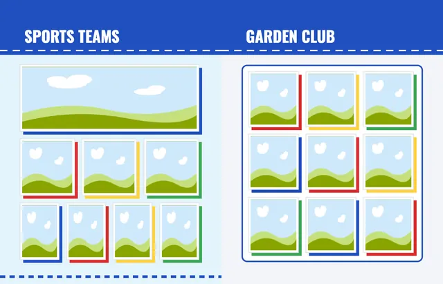 Field Day template, pages 40 and 41