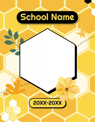 Honeycomb Hive template, cover