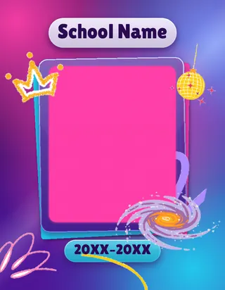 Jewel Glow template, cover