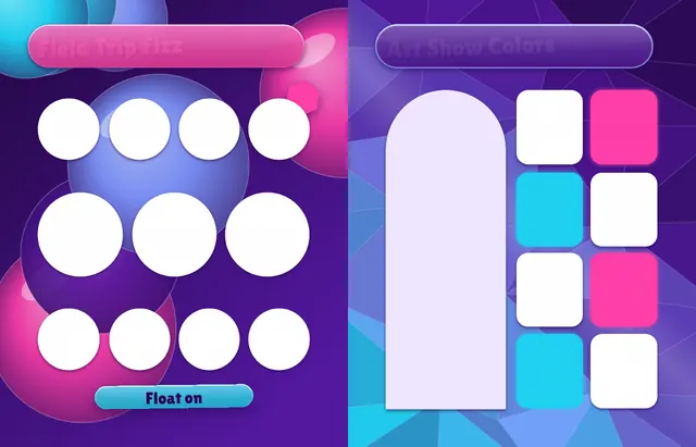 Jewel Glow template, pages 30 and 31