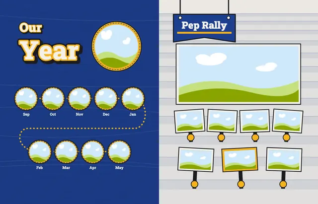 Mascot Pride template, pages 24 and 25