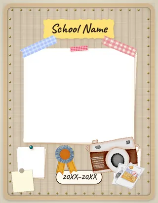 Pinboard Pop template, cover