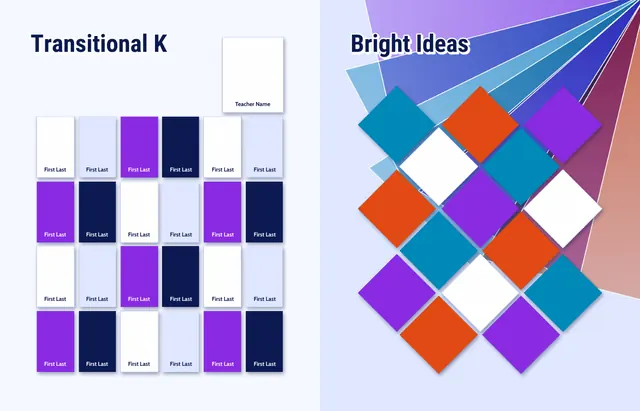 Prism Panes template, pages 10 and 11