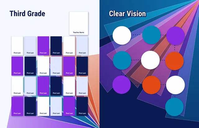 Prism Panes template, pages 18 and 19
