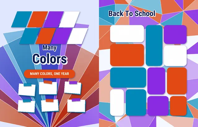 Prism Panes template, pages 24 and 25