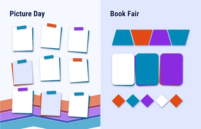 Prism Panes template, pages 26 and 27