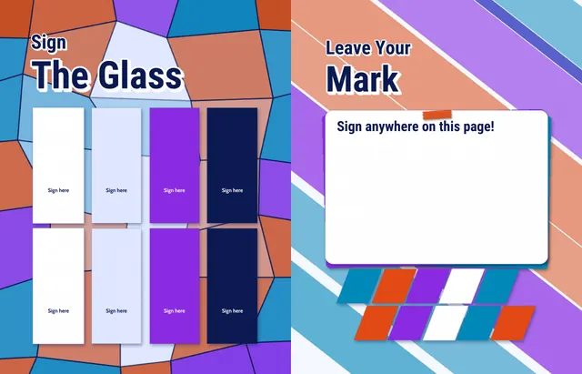 Prism Panes template, pages 48 and 49