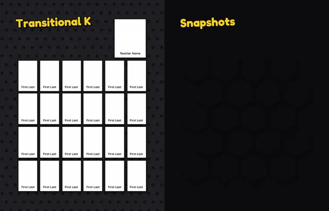 Snapshot Mosaic template, pages 10 and 11