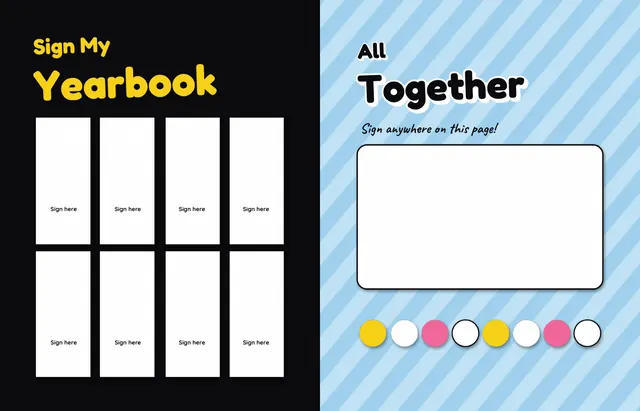 Snapshot Mosaic template, pages 48 and 49