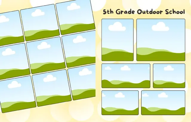 Splashtastic template, pages 30 and 31