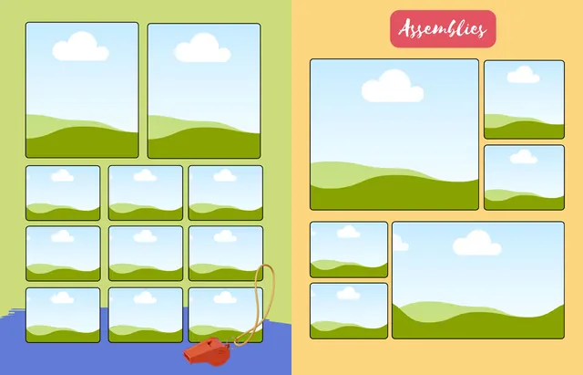 STEM template, pages 28 and 29