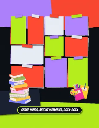 Supply Closet template, back cover