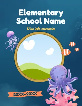 Under the Sea template, cover