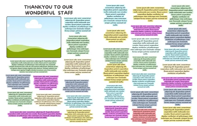 Unfolding Memories template, pages 46 and 47