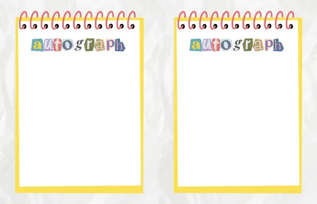 Unfolding Memories template, pages 50 and 51