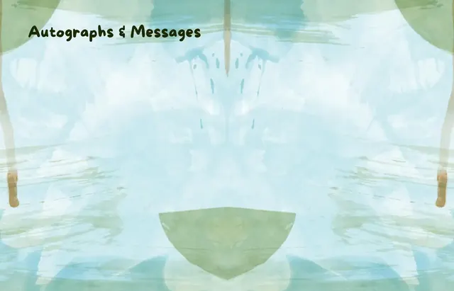 Watercolor Whispers template, pages 54 and 55